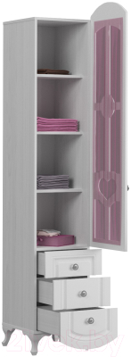 Шкаф-пенал Аквилон Розалия №5.1 правый (лиственница белая)