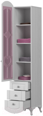 Шкаф-пенал Аквилон Розалия №5.1 левый (лиственница белая)