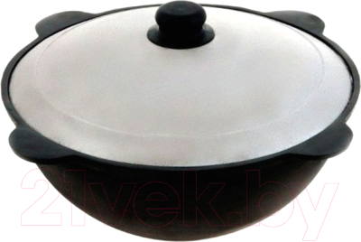 Казан Grand Metall Invest Узбекский (4.5л, плоское дно) - фото