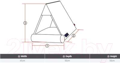 Домик для животных Puppia Neil House / PLSA-AU1618-NY-FR