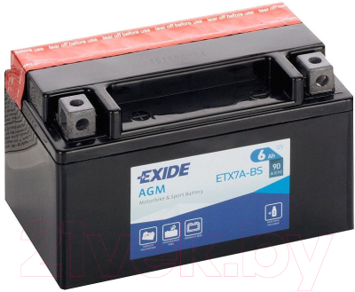 Мотоаккумулятор Exide ETX7A-BS - фото