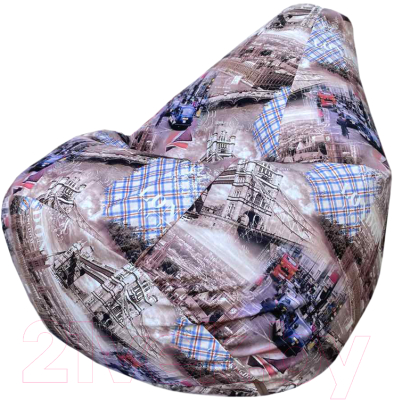 Бескаркасное кресло Flagman Груша Макси Г2.5-172 - фото