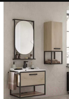 Тумба под умывальник Акватон Лофт Фабрик 65 (1A242301LTDU0)