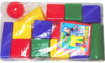 Конструктор Юг-пласт Строитель 5001 - фото