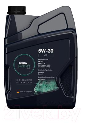Моторное масло Avista Pace Evo C3 5W30 / 173506 - фото