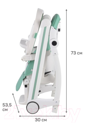 Стульчик для кормления Farfello Bonitta (вечнозеленый)
