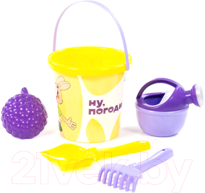 Набор игрушек для песочницы Полесье Ну, погоди! / 83258 - фото
