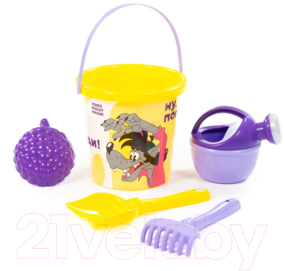 Набор игрушек для песочницы Полесье Ну, погоди! / 83258