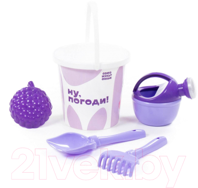 Набор игрушек для песочницы Полесье Ну, погоди! / 83258