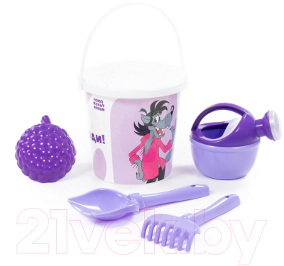 Набор игрушек для песочницы Полесье Ну, погоди! / 83258