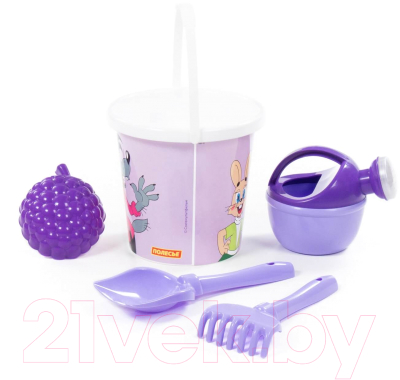 Набор игрушек для песочницы Полесье Ну, погоди! / 83258