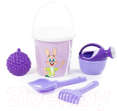 Набор игрушек для песочницы Полесье Ну, погоди! / 83258