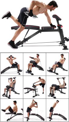 Скамья многофункциональная VictoryFit T21 / VF-T21