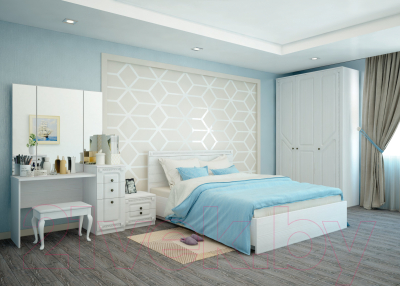 Полуторная кровать Аквилон Азалия №14ПМ