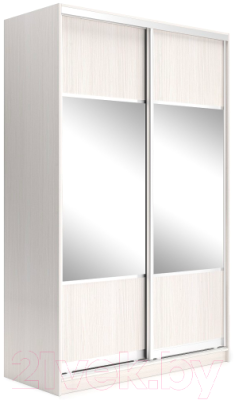 Шкаф-купе Евва 158 ВS.01 / АЭП ШК.2 01 (бодега/хром) - фото