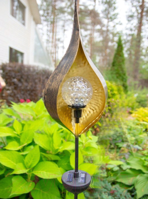 Садовая фигура-светильник Чудесный Сад 654-Y Бутон