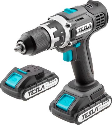 Аккумуляторная дрель-шуруповерт Tesla TCD182DC (621377) - фото