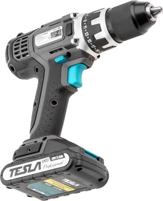 Аккумуляторная дрель-шуруповерт Tesla TCD182DC (621377)