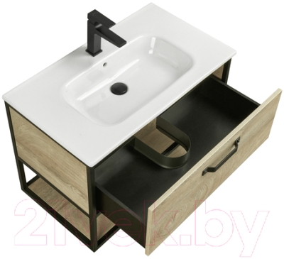 Тумба под умывальник Акватон Лофт Фабрик 80 (1A242401LTDU0)