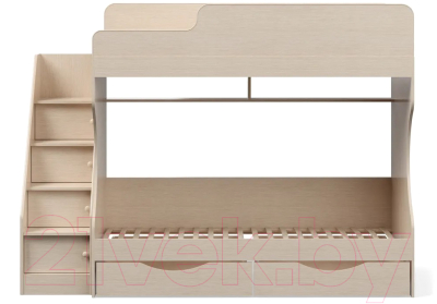 Двухъярусная кровать Можга Капризун 6 с ящиками / Р443