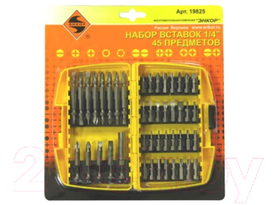 Набор бит Энкор 19825 - фото