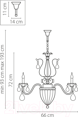 Люстра Lightstar Schon 790111