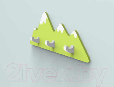 Вешалка для одежды Woody Горы ВК-1.2 / 04042