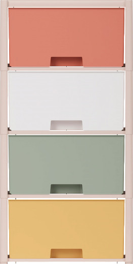 Комод пластиковый Альтернатива Колорит / М7838