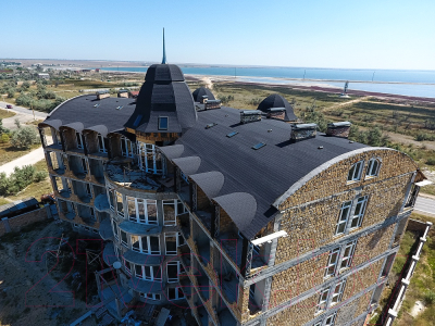 Черепица Docke Pie Standard Крона Серый