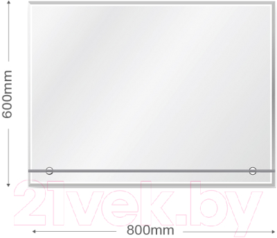 Зеркало Алмаз-Люкс Е-464