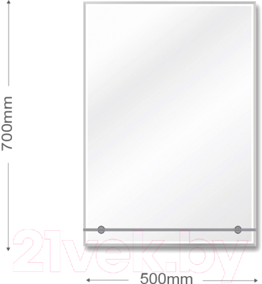 Зеркало Алмаз-Люкс Е-465