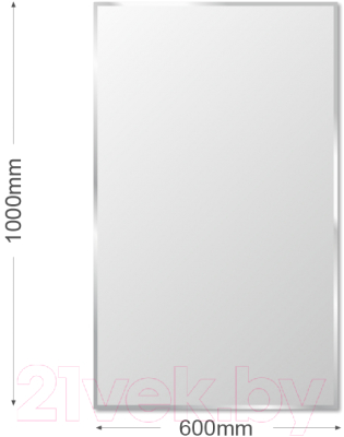 Зеркало Алмаз-Люкс С-010