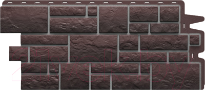 Фасадная панель Docke Burg Земляной