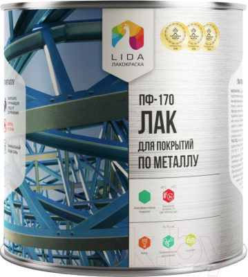 Лак Lida ПФ-170М - фото
