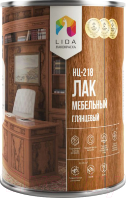 Лак Lida НЦ-218 - фото