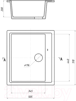 Мойка кухонная Gerhans A11