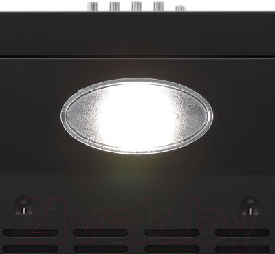 Вытяжка плоская Krona Ermina 600 black PB / КА-00001059