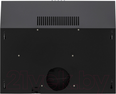 Вытяжка плоская Krona Ermina 600 black PB / КА-00001059