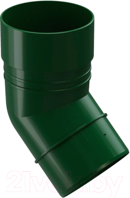 Колено для водостока Docke Dacha 80мм 45 градусов - фото