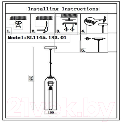 Потолочный светильник ST Luce Callana SL1145.183.01