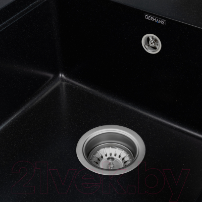 Мойка кухонная со смесителем Gerhans B28 + смеситель KK4299-25