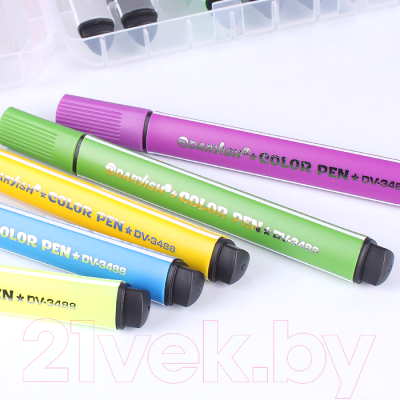 Фломастеры Darvish Треугольные / DV-3488-24