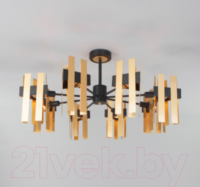 Люстра Евросвет Spada 70116/8 (черный) - фото