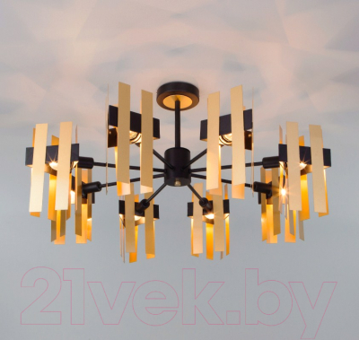 Люстра Евросвет Spada 70116/8 (черный)