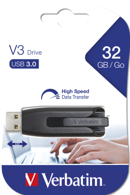 Usb flash накопитель Verbatim 3.0 32Gb V3 / 49173