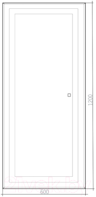 Зеркало Silver Mirrors Лира 60x120 / ФР-00002160