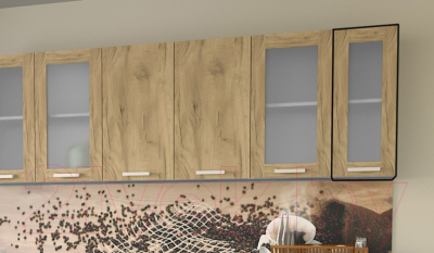 Шкаф навесной для кухни Интерлиния Компо ВШ30ст-720-1дв