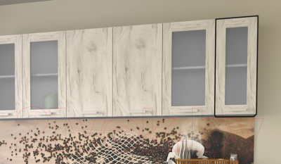 Шкаф навесной для кухни Интерлиния Компо ВШ30ст-720-1дв