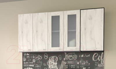 Шкаф навесной для кухни Интерлиния Компо ВШ40-720-1дв