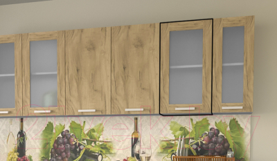 Шкаф навесной для кухни Интерлиния Компо ВШ40ст-720-1дв